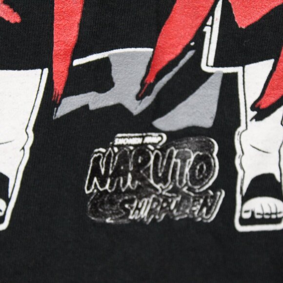 Vintage 2002 Naruto Shippuden Gaara Anime Shonen Jump Graphic T-Shirt Men Sz M - Picture 3 of 4